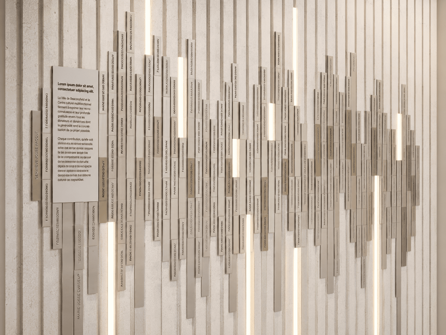 Community Wall - Centre Culture Beaconsfield